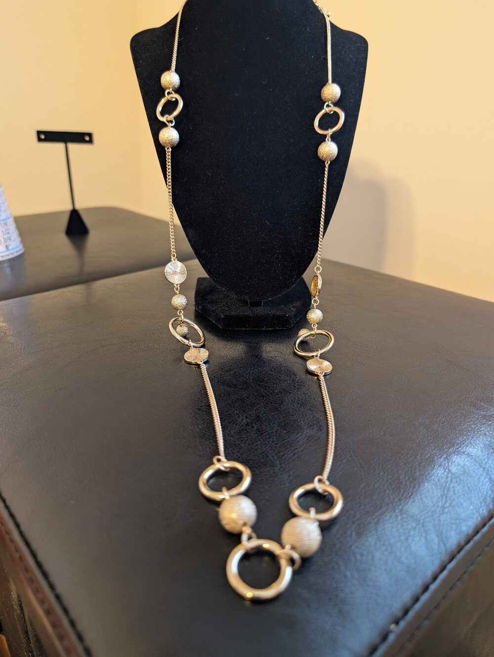 Gold-Tone Long Necklace - Women's Fashion Jewelry